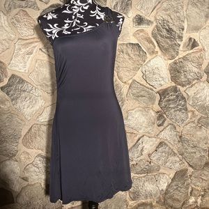 Michael Kors One Shoulder Blue Dress M/L